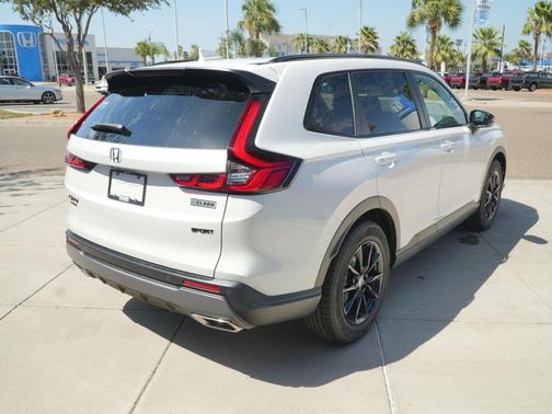Platinum White Pearl 2026 Honda CR-V Hybrid Sport-L FWD