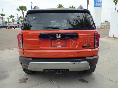 Sunset Orange II 2026 Honda Passport AWD TrailSport Elite