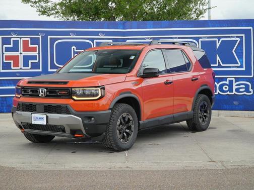 Sunset Orange II 2026 Honda Passport AWD TrailSport Elite