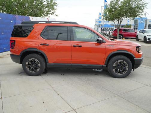Sunset Orange II 2026 Honda Passport AWD TrailSport Elite