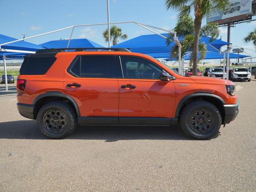 Sunset Orange II 2026 Honda Passport AWD TrailSport Elite Blackout
