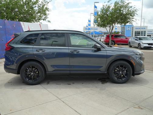 Meteorite Gray Metallic 2026 Honda CR-V Hybrid Sport-L FWD