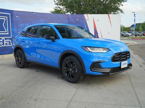 Boost Blue Pearl 2026 Honda HR-V 2WD Sport