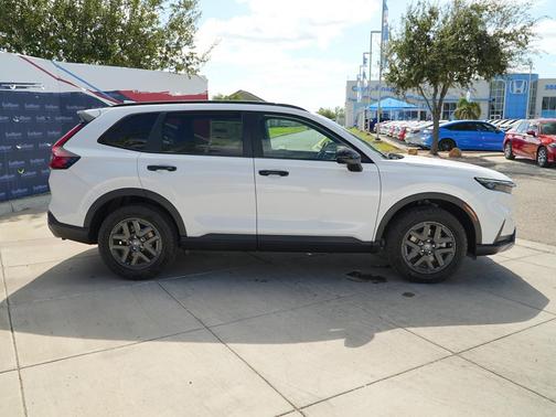 Platinum White Pearl 2026 Honda CR-V Hybrid TrailSport AWD