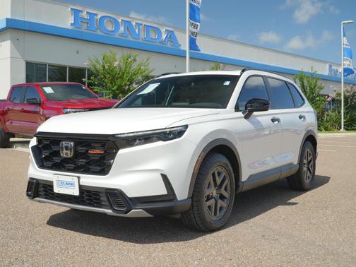 Platinum White Pearl 2026 Honda CR-V Hybrid TrailSport AWD