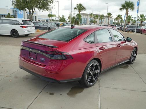 Radiant Red Metallic 2026 Honda Accord Hybrid Sport