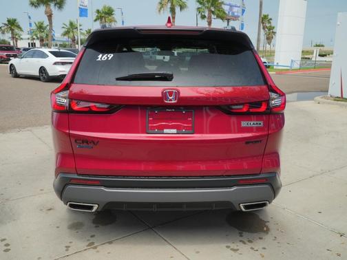 Radiant Red Metallic 2026 Honda CR-V Hybrid Sport FWD