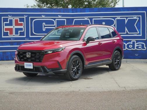 Radiant Red Metallic 2026 Honda CR-V Hybrid Sport FWD