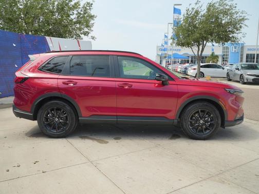 Radiant Red Metallic 2026 Honda CR-V Hybrid Sport FWD