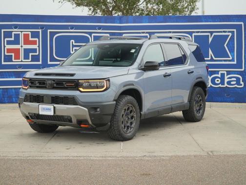 Sonic Gray Pearl 2026 Honda Passport AWD TrailSport Elite Blackout