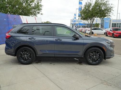 Meteorite Gray Metallic 2026 Honda CR-V Hybrid Sport-L FWD