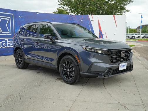 Meteorite Gray Metallic 2026 Honda CR-V Hybrid Sport-L FWD
