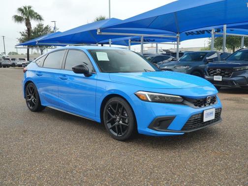 Boost Blue Pearl 2024 Honda Civic Sport