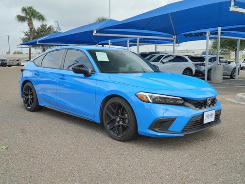 Boost Blue Pearl 2024 Honda Civic Sport