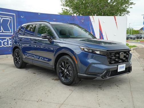 Canyon River Blue Metallic 2026 Honda CR-V Hybrid Sport-L FWD