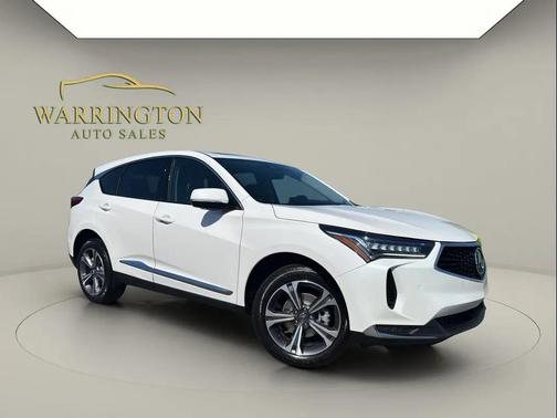 Platinum White Pearl 2023 Acura RDX Advance Package
