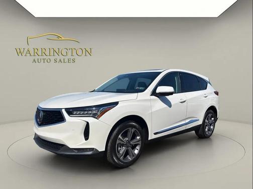 Platinum White Pearl 2023 Acura RDX Advance Package