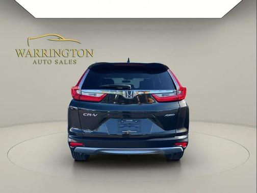Gray 2018 Honda CR-V EX