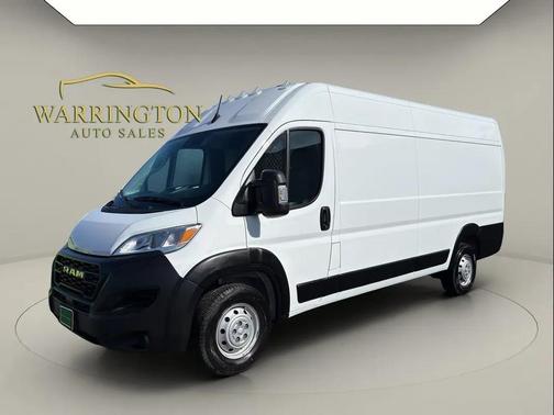 Bright White Clearcoat 2023 RAM ProMaster 3500 High Roof