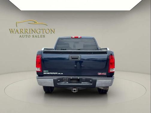 Blue 2008 GMC Sierra 1500 SLE2 Extended Cab