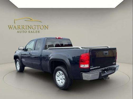 Blue 2008 GMC Sierra 1500 SLE2 Extended Cab