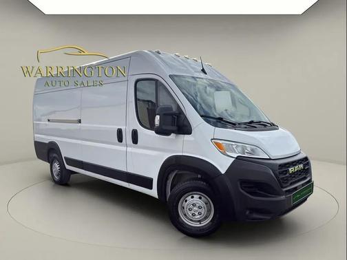 Bright White Clearcoat 2023 RAM ProMaster 3500 High Roof