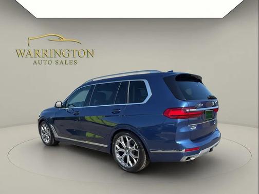 Phytonic Blue Metallic 2022 BMW X7 xDrive40i