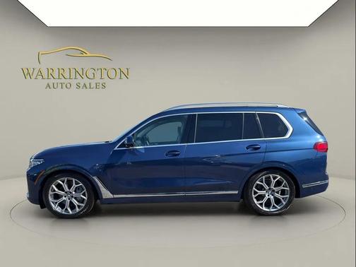 Phytonic Blue Metallic 2022 BMW X7 xDrive40i