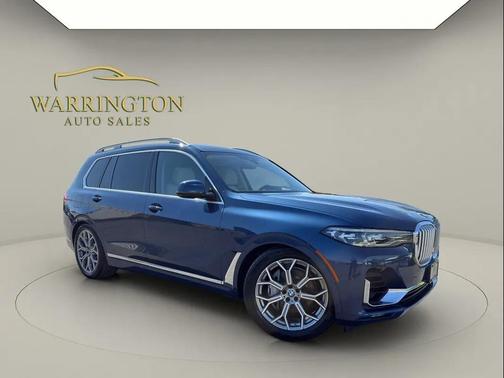 Phytonic Blue Metallic 2022 BMW X7 xDrive40i