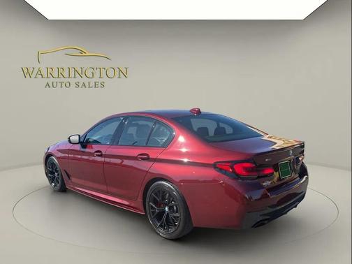 Aventurin Red Metallic 2023 BMW 540 i xDrive