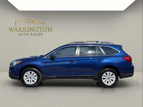 Blue 2017 Subaru Outback 2.5i Premium