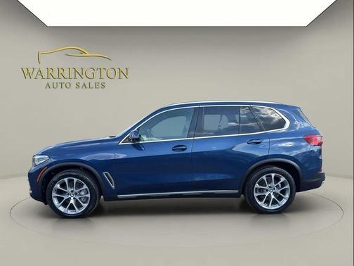 Blue 2019 BMW X5 xDrive40i