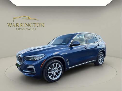 Blue 2019 BMW X5 xDrive40i