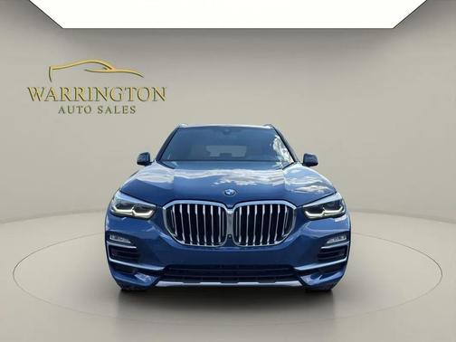 Blue 2019 BMW X5 xDrive40i