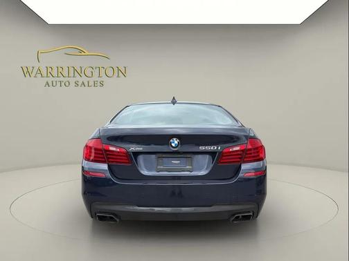 Imperial Blue Metallic 2014 BMW 550 xDrive