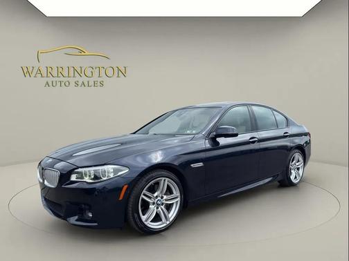 Imperial Blue Metallic 2014 BMW 550 xDrive