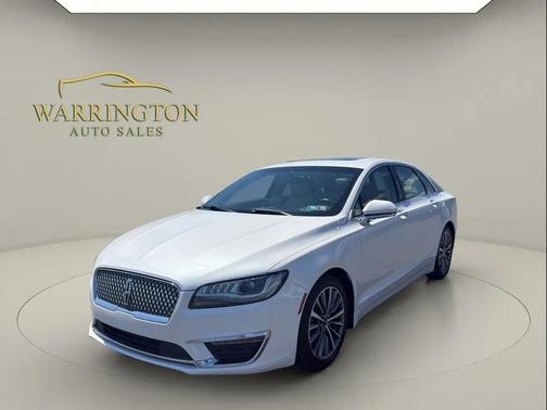 White 2017 Lincoln MKZ Base