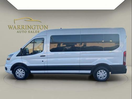 Oxford White 2025 Ford Transit-350 XLT