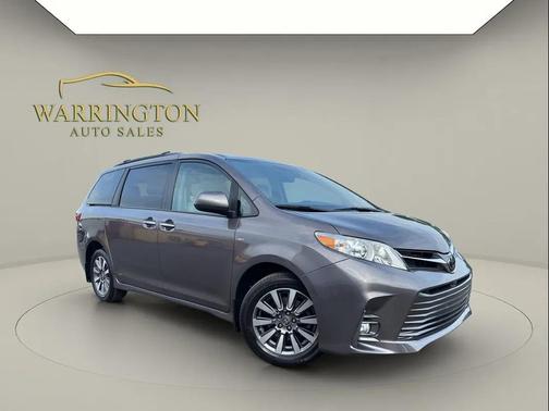 Predawn Gray Mica 2020 Toyota Sienna XLE