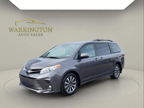 Predawn Gray Mica 2020 Toyota Sienna XLE