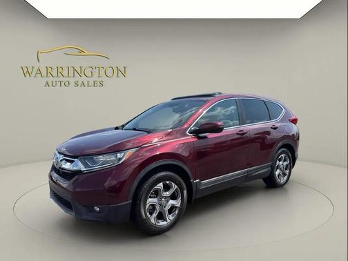 Red 2018 Honda CR-V EX
