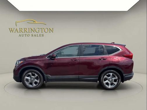 Red 2018 Honda CR-V EX