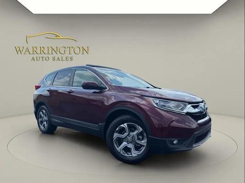 Red 2018 Honda CR-V EX