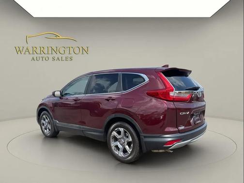 Red 2018 Honda CR-V EX