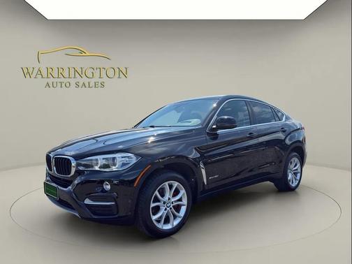 Black 2015 BMW X6 xDrive35i