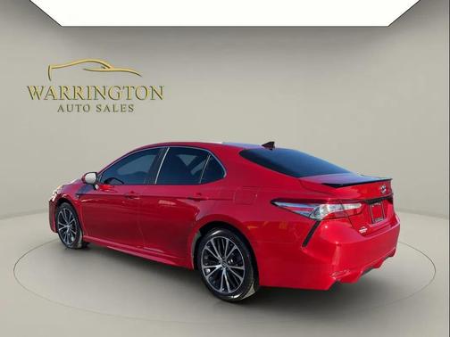 Supersonic Red 2020 Toyota Camry SE