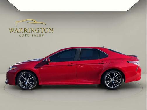 Supersonic Red 2020 Toyota Camry SE