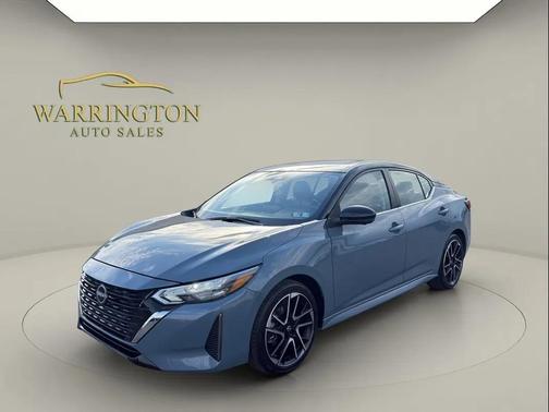 Gray 2025 Nissan Sentra SR