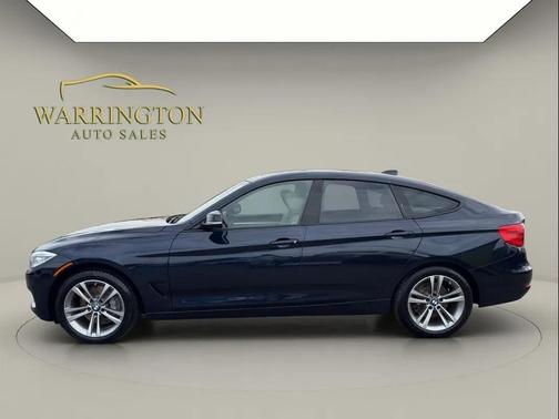 Blue 2015 BMW 335 Gran Turismo xDrive