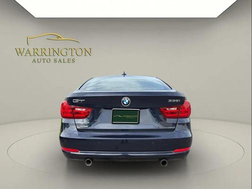 Blue 2015 BMW 335 Gran Turismo xDrive